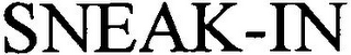 SNEAK-IN logo