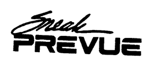 SNEAK PREVUE logo