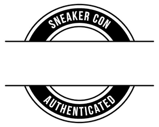 SNEAKER CON AUTHENTICATED logo