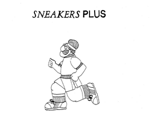 SNEAKERS PLUS logo
