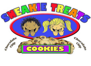 SNEAKIE TREATS COOKIES CHOCOLATE CHIP logo