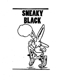 SNEAKY BLACK logo