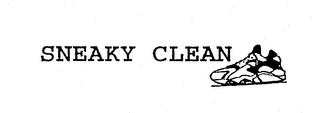 SNEAKY CLEAN logo