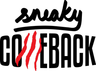 SNEAKY COMEBACK logo