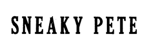 SNEAKY PETE logo