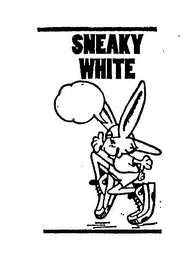 SNEAKY WHITE logo
