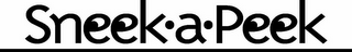 SNEEK·A·PEEK logo