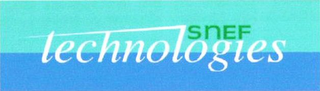 SNEF TECHNOLOGIES logo