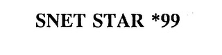 SNET STAR *99 logo