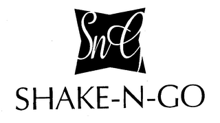 SNG SHAKE-N-GO logo