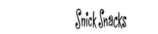 SNICK SNACKS logo