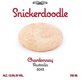 SNICKERDOODLE CHARDONNAY AUSTRALIA 2013ALC 13.5% BY VOL. 750 ML logo