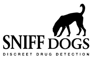 SNIFF DOGS DISCREET DRUG DETECTION logo