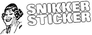 SNIKKER STICKER logo