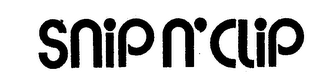 SNIP N' CLIP logo
