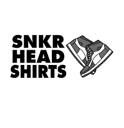 SNKR HEAD SHIRTS logo