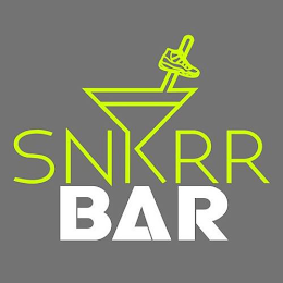 SNKRR BAR logo