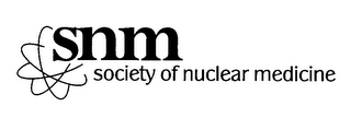 SNM SOCIETY OF NUCLEAR MEDICINE logo