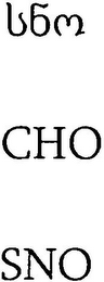 SNO logo