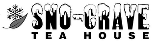SNO-CRAVE TEA HOUSE logo