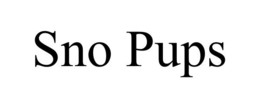 SNO PUPS SHAVED ICE logo