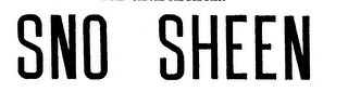 SNO SHEEN logo