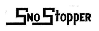 SNO STOPPER logo