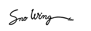 SNO WING logo