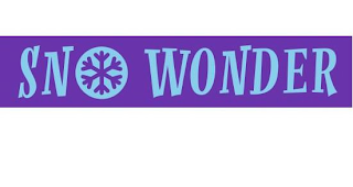 SNO WONDER logo