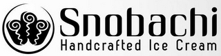 SNOBACHI HANDCRAFTED ICE CREAM logo