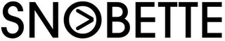 SNOBETTE logo