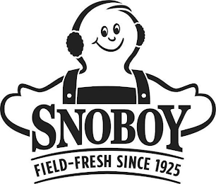 SNOBOY FIELD-FRESH SINCE 1925 logo