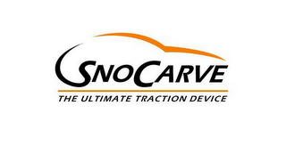 SNOCARVE THE ULTIMATE TRACTION DEVICE logo