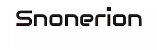 SNONERION logo