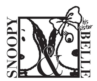 SNOOPY & HIS SISTER BELLE logo