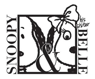 SNOOPY & HIS SISTER BELLE logo