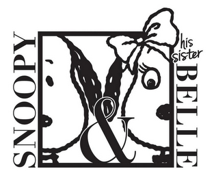 SNOOPY & HIS SISTER BELLE logo