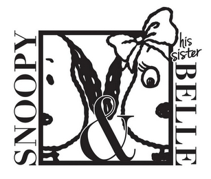 SNOOPY & HIS SISTER BELLE logo