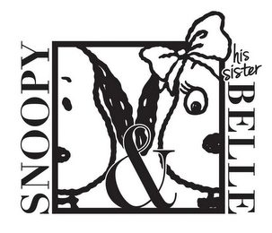 SNOOPY & HIS SISTER BELLE logo