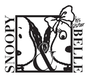 SNOOPY & HIS SISTER BELLE logo