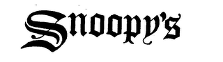SNOOPY'S logo