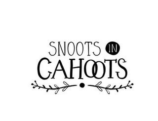 SNOOTS IN CAHOOTS logo