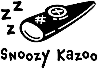 SNOOZY KAZOO ZZZ logo