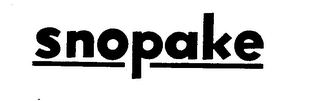 SNOPAKE logo