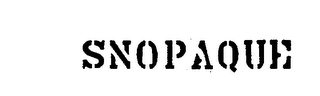 SNOPAQUE logo