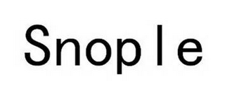 SNOPLE logo