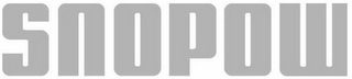 SNOPOW logo