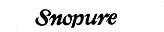 SNOPURE logo
