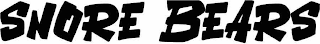 SNORE BEARS logo