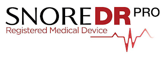 SNORE DR PRO REGISTERED MEDICAL DEVICE logo